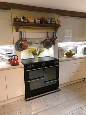New kitchen recently added to our B&B